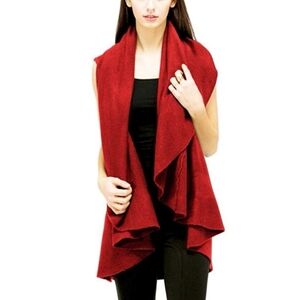 Look By M. Basic Shawl Vest